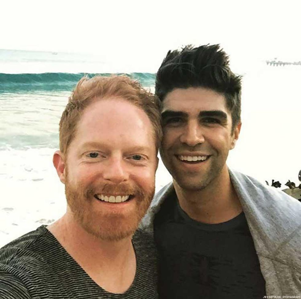 Jesse Tyler Ferguson and Justin Mikita