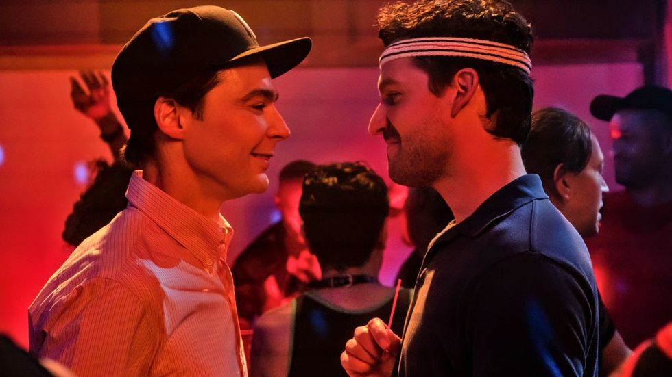 Jim Parsons and Ben Aldridge in Spoiler Alert movie