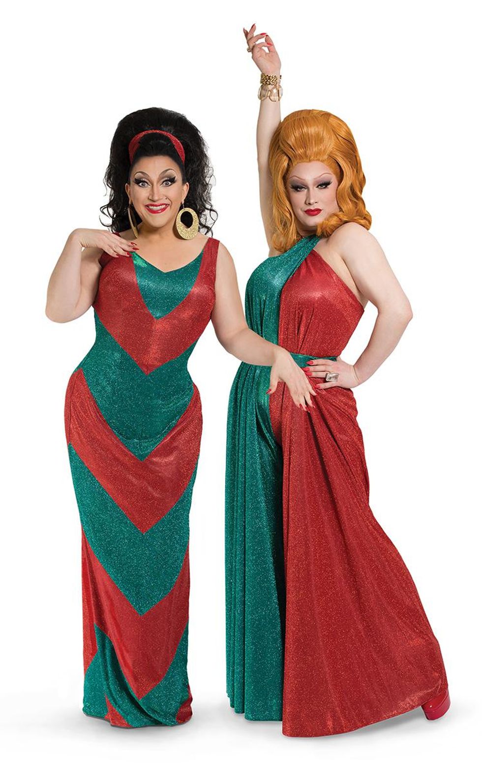 Jinkx and DeLa
