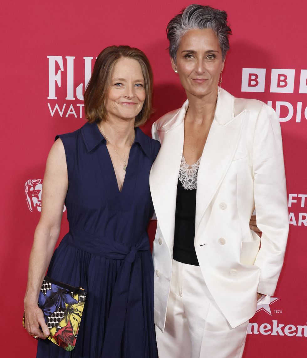 Jodie Foster and wife Alexandra Hedison