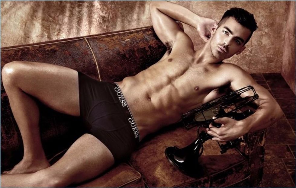 Joe Jonas' Guess Underwear Photos Are Too Much to Handle