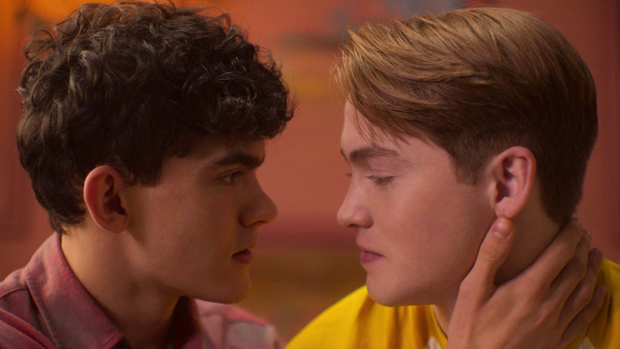 Joe Locke and Kit Connor in Heartstopper