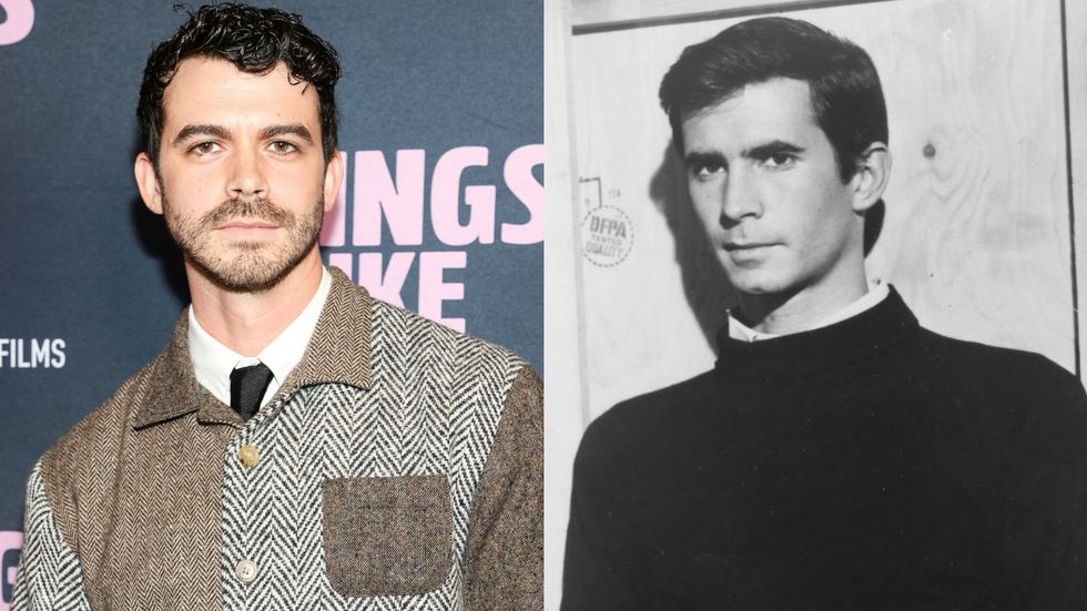 Joey Pollari and Anthony Perkins