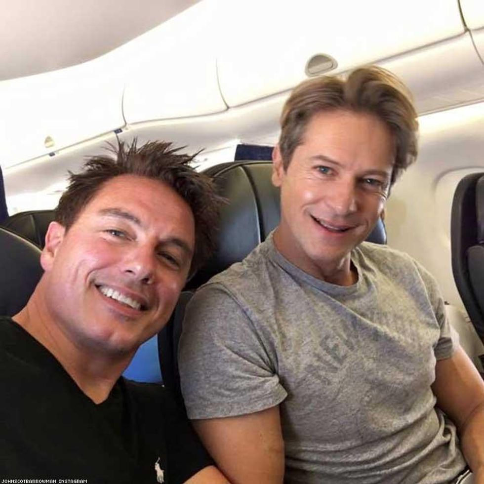 John Barrowman and Scott Gill