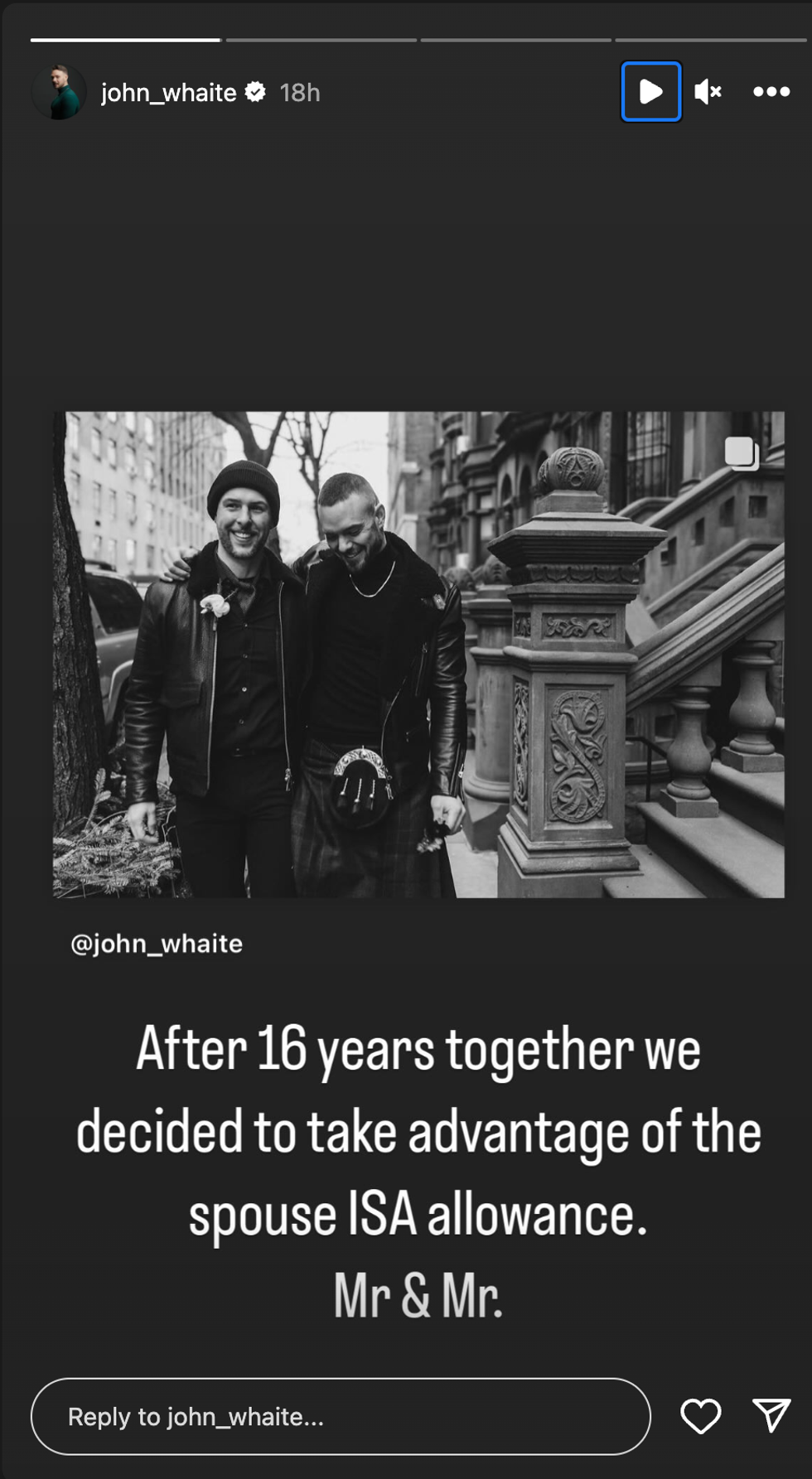 John Whaite via Instagram