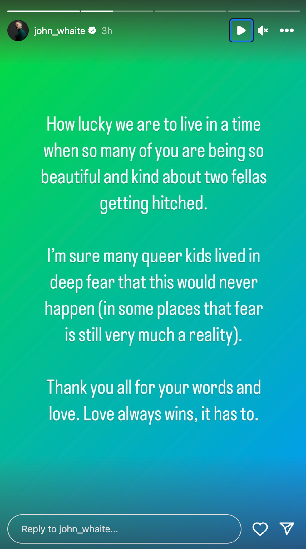 John Whaite via Instagram