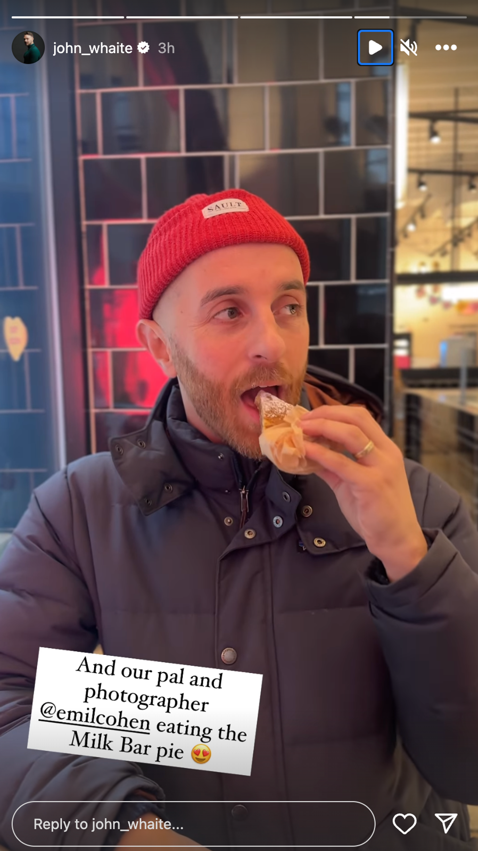 John Whaite via Instagram