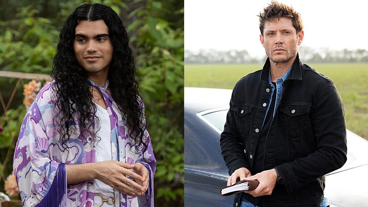 Jojo Fleites & Jensen Ackles in The Winchesters