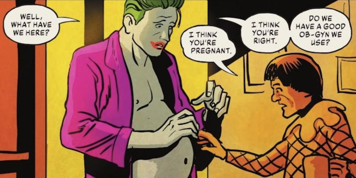 Joker Batman Gay Cartoon Porn - New DC Comic Features a Pregnant Joker