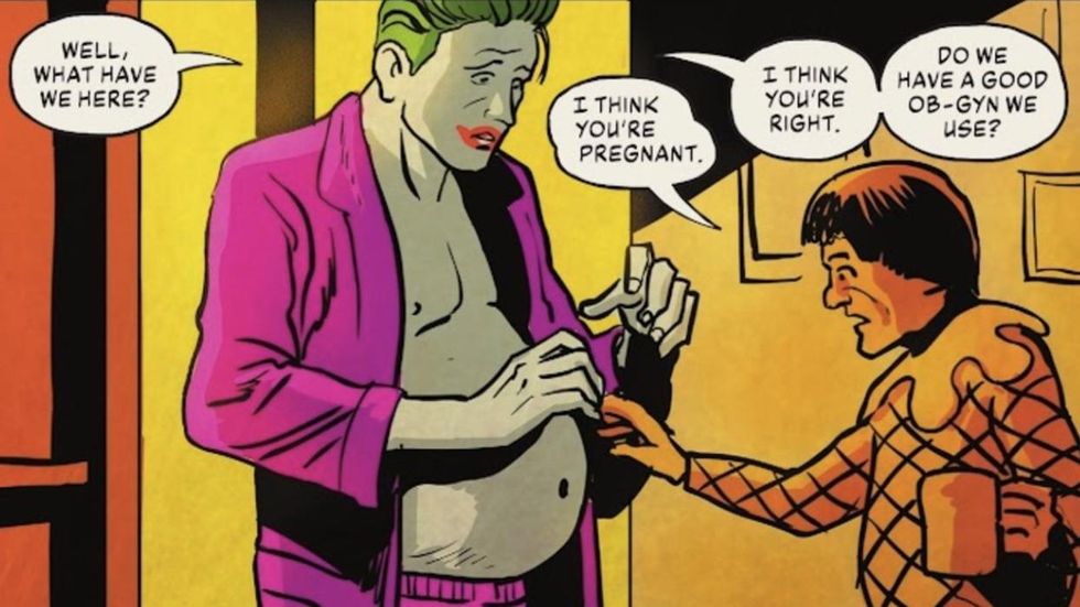 Hot Nude Cartoon Pregnant Disney - New DC Comic Features a Pregnant Joker