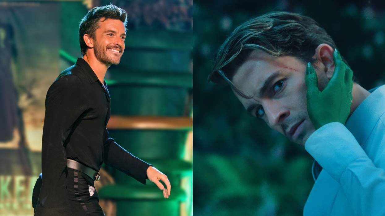 Jonathan Bailey at a Wicked For Good premiere event in Brazil; Jonathan Bailey as Fiyero in the Wicked movie