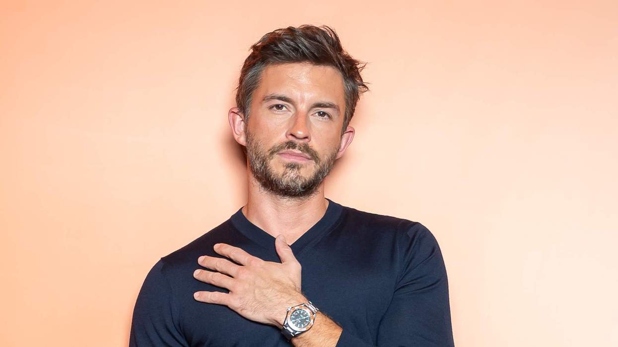 Jonathan Bailey attends the Omega Planet Ocean event at Zeus in Coogee.