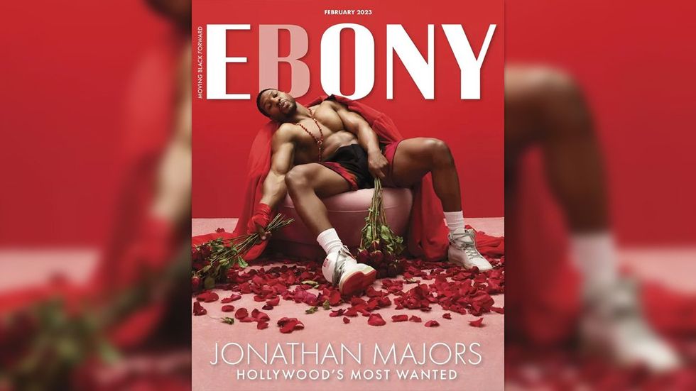 Jonathan Majors Ebony Magazine Effeminate