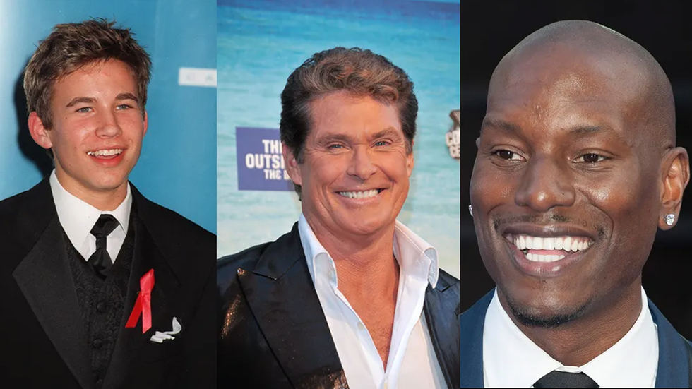Jonathan Taylor Thomas, David Hasselhoff, Tyrese Gibson