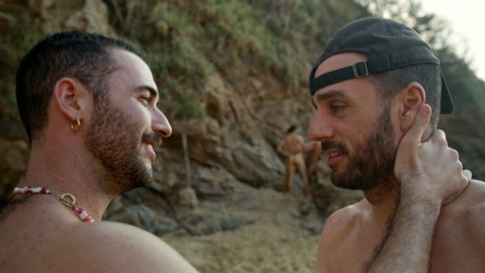 Jordan Firstman and Sebastian Silva in Rotting in the Sun