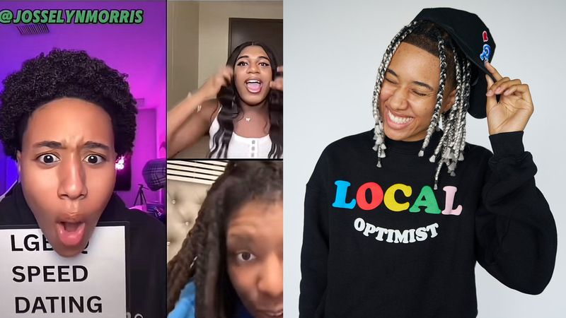 Josselyn Morris and her TikTok live speed dating show