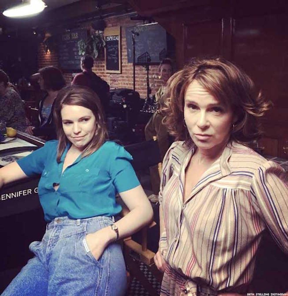 Judy's friend, "Red Oaks"