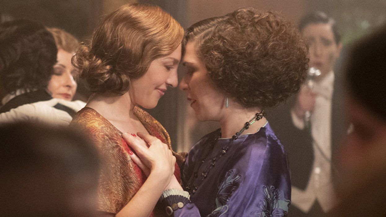 Juliet Rylance and Jen Tullock in Perry Mason