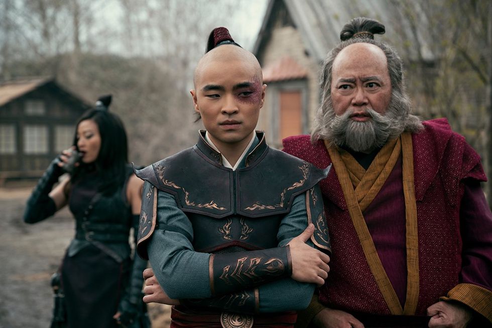 Jun, Zuko and Iroh