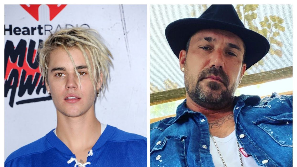 Justin Bieber and Jeremy Bieber
