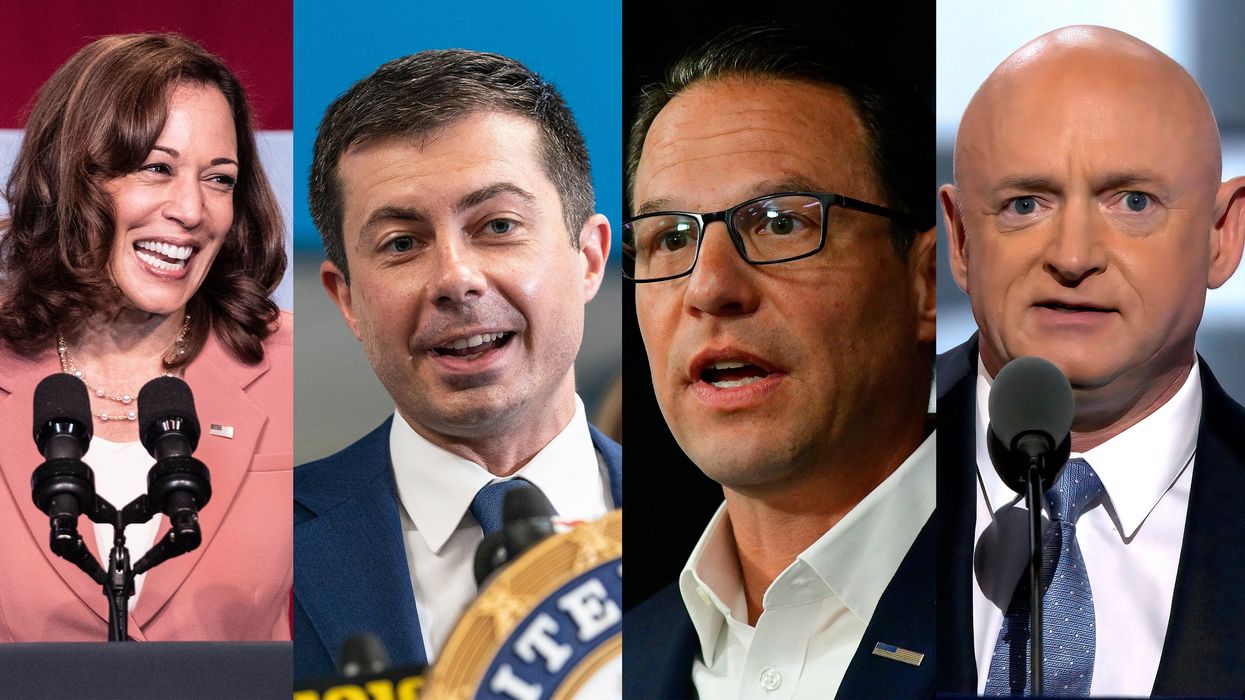 Kamala Harris is picking a vice president Pete Buttigieg and Josh Shapiro and Mark Kelly