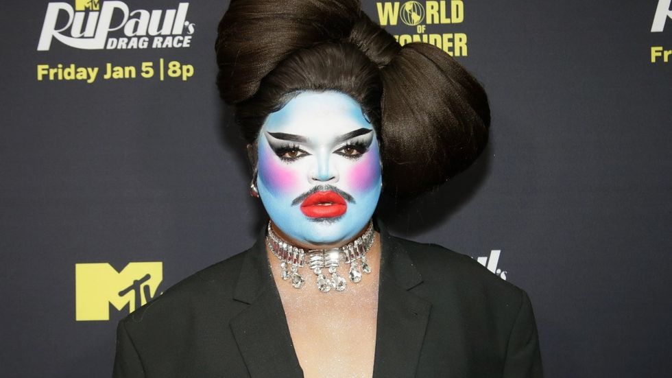 Kandy Muse at the RuPaul’s Drag Race season 16 grand premiere event