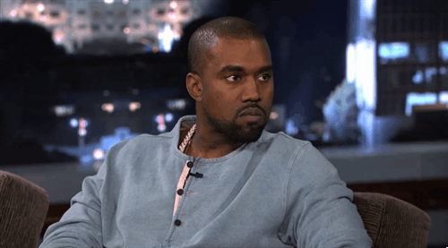 Kanye Eye contact