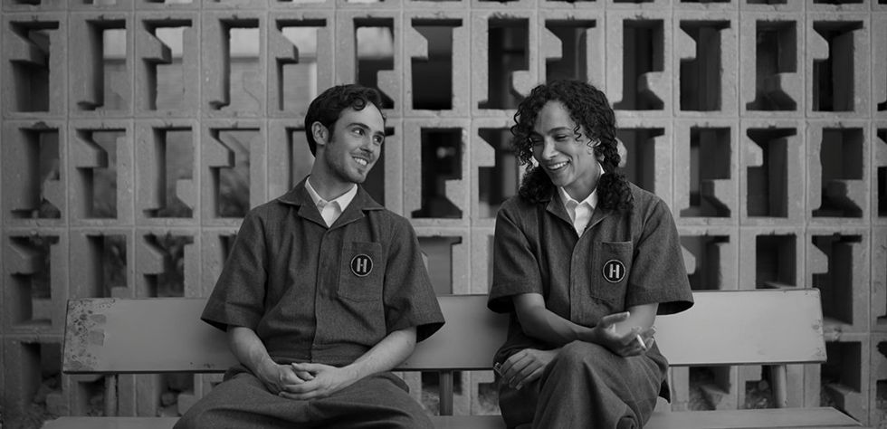 Kaos stars Aurora Perrineau and Misia Butler