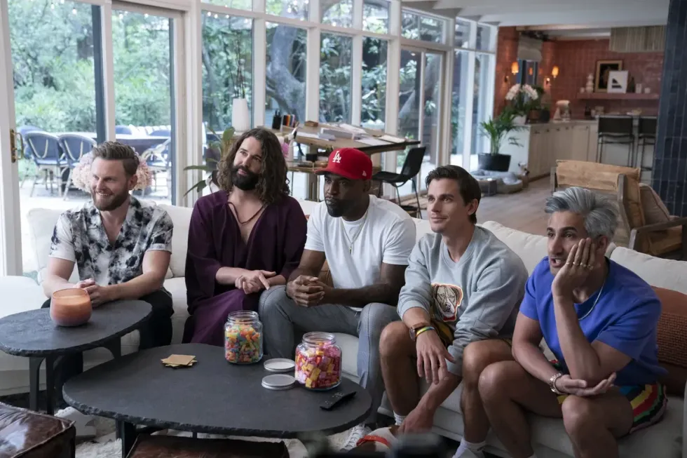 Karamo Brown, Jonathan Van Ness, Antoni Porowski, Bobby Berk, and Tan France