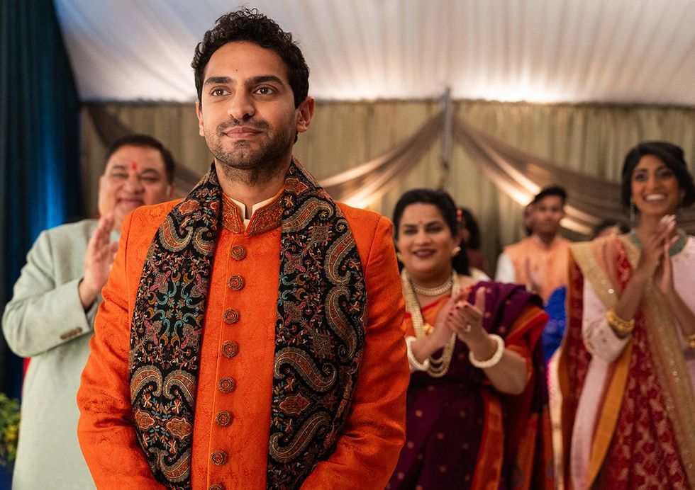 Karan Soni stars in "A Nice Indian Boy," in theaters starting April 4