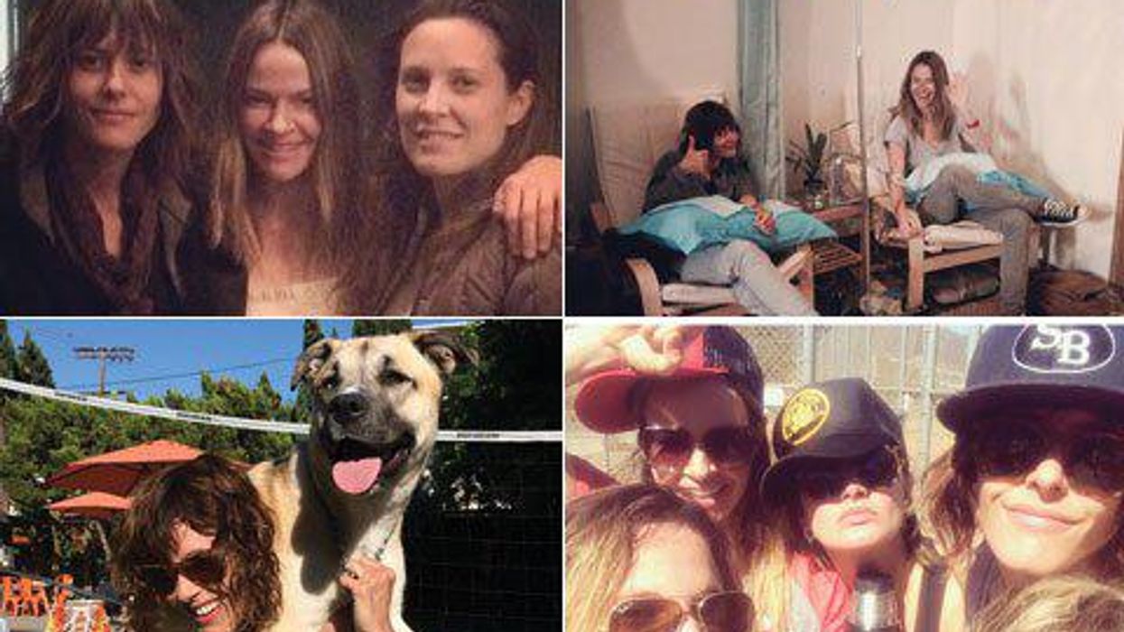 Kate and Leisha friends