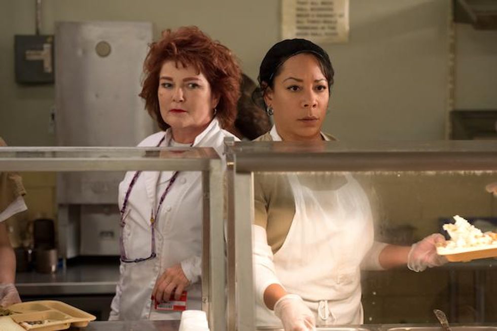 Kate Mulgrew and Selenis Leyva