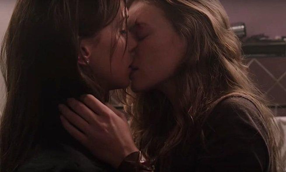 Katie Cassidy and Tracy Spiridakos in Kill For Me (2013)