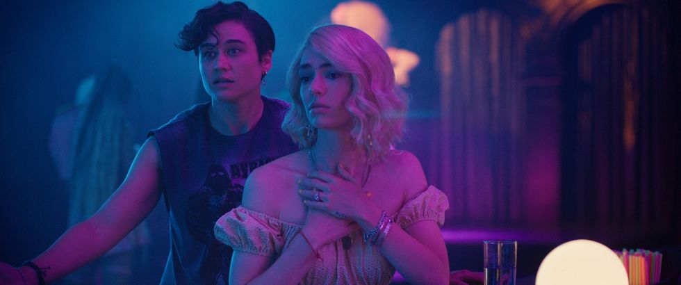 Katy O'Brian and Jack Haven in ' Queens of the Dead'