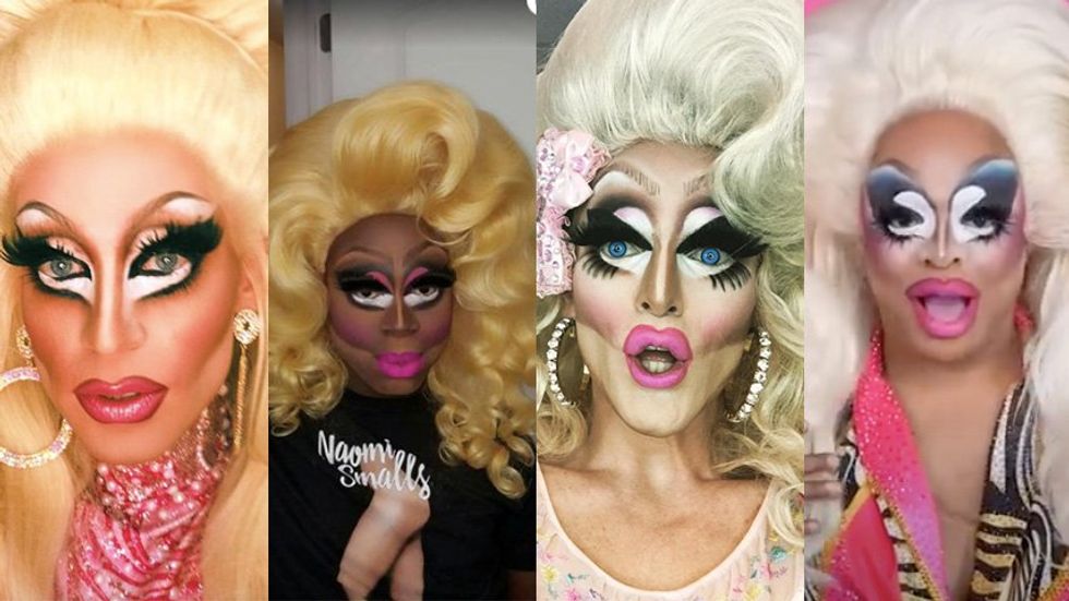 12 ‘Drag Race’ stars who tried out Trixie Mattel’s makeup
