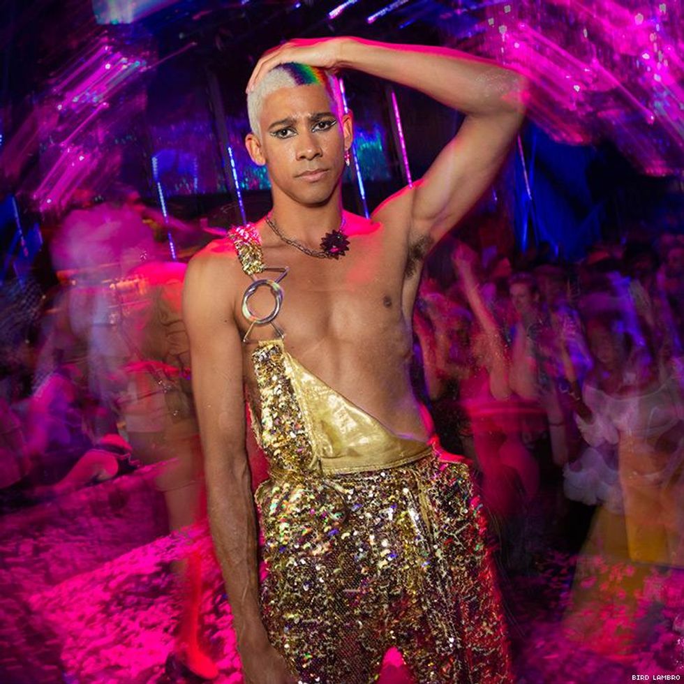 Keiynan Lonsdale rocked West Hollywood's Nightingale with his single, "Rainbow Dragon."