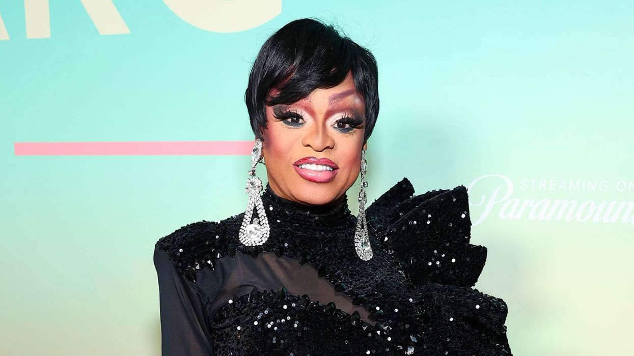 Kennedy Davenport attends "Noah's Arc: The Movie" premiere event.