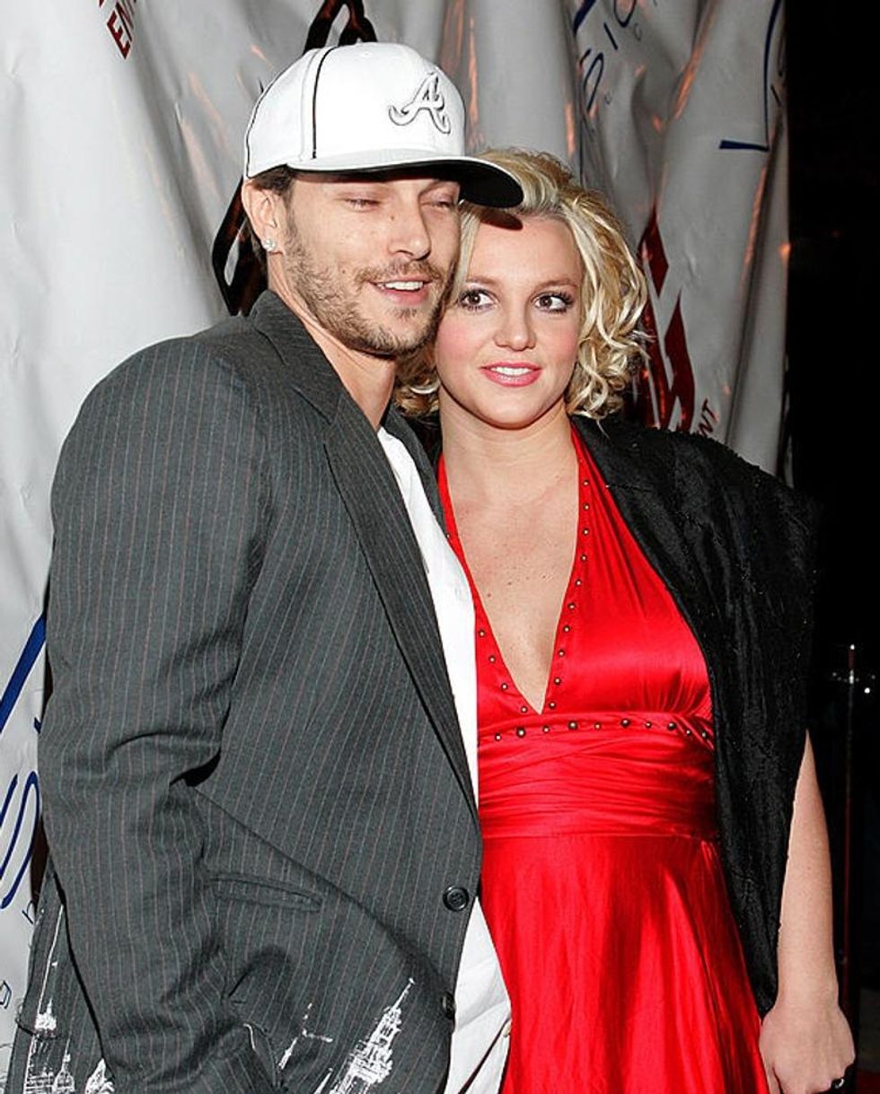 Kevin Federline and Britney Spears
