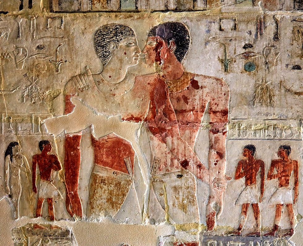Khnumhotep and Niankhkhnum PRIDE SITE photo gallery list LGBTQ people in history