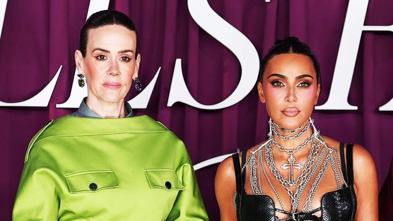 Kim Kardashian tells Sarah Paulson the moon landing didn't happen