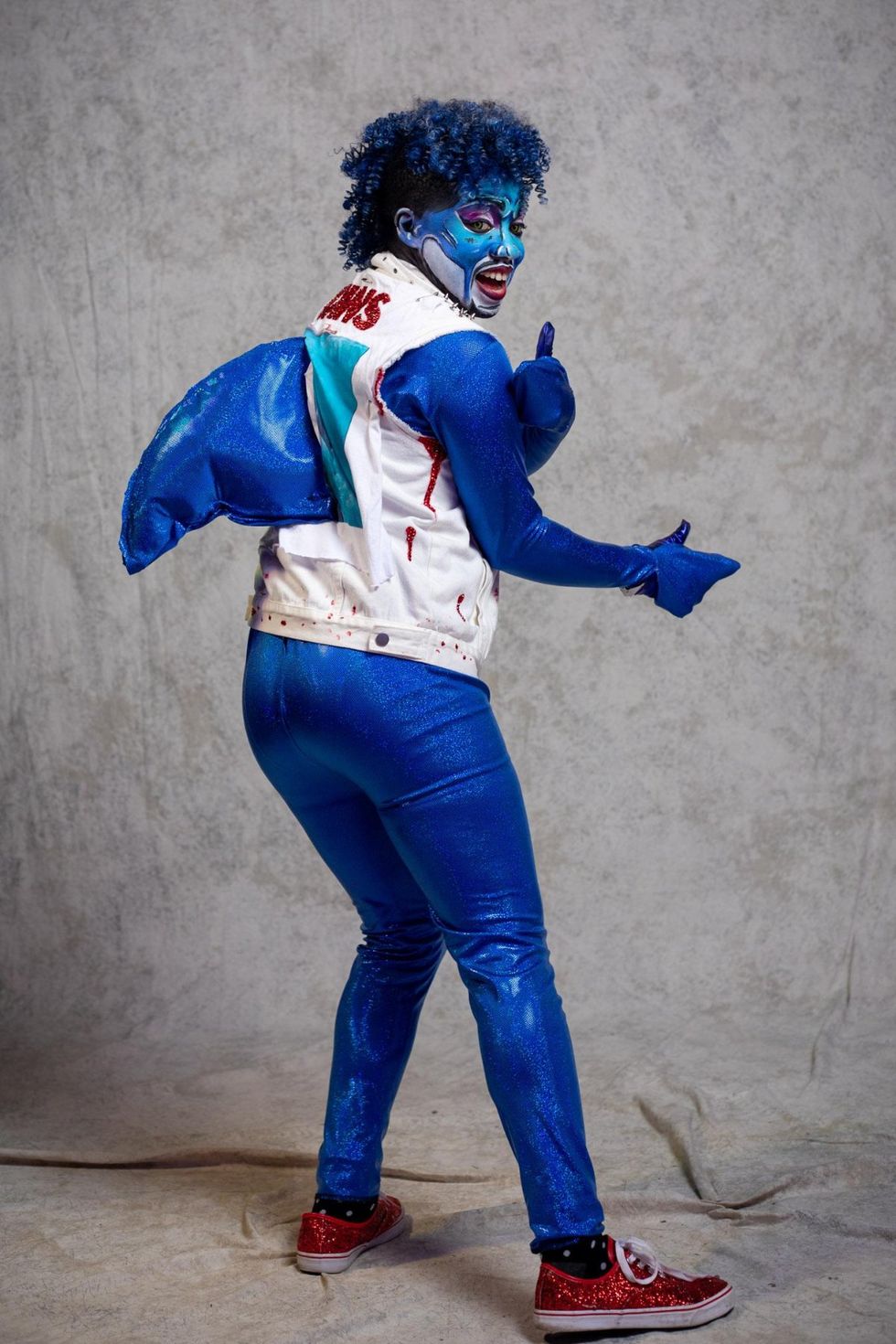 King Perka $exxx as a shark