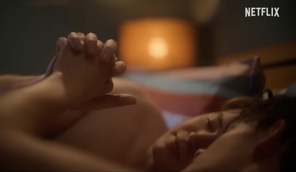 Kit Conner and Joe Locke in the Heartstopper season 3 trailer