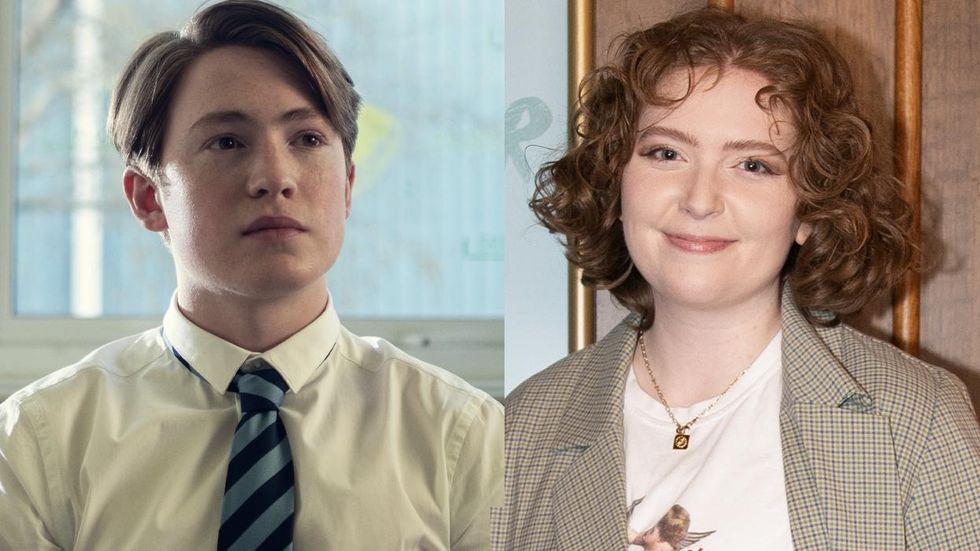 Kit Connor and Alice Oseman