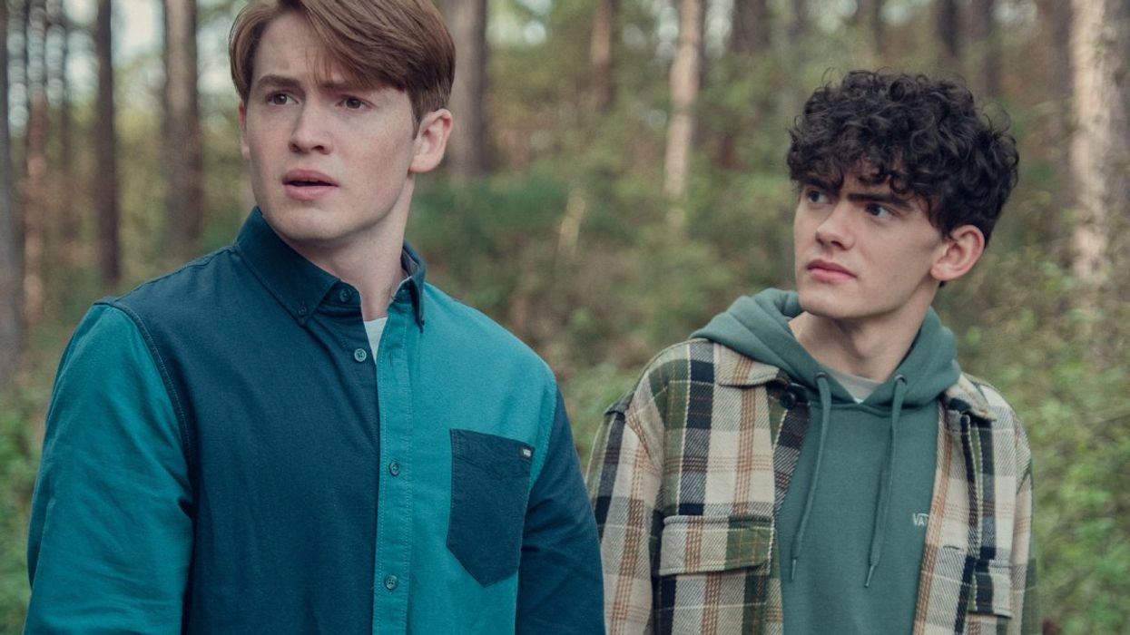 Kit Connor and Joe Locke on Heartstopper