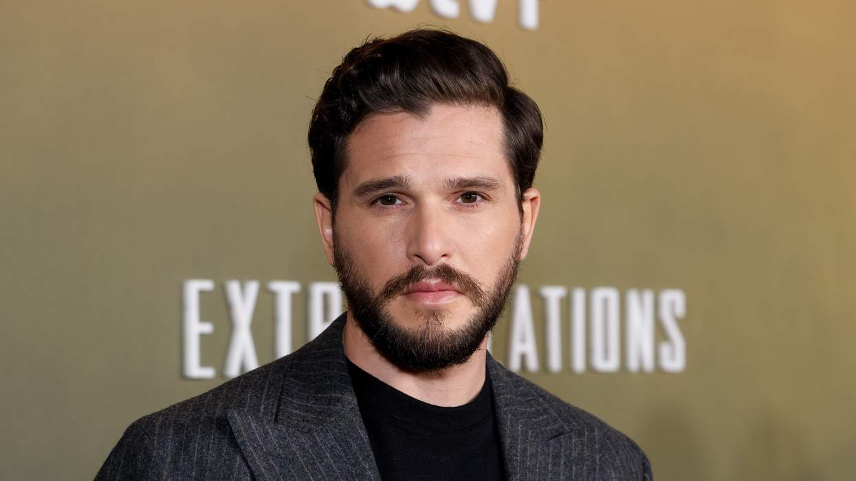 Kit Harington at the premiere of "Extrapolations" held at the Hammer Museum.
