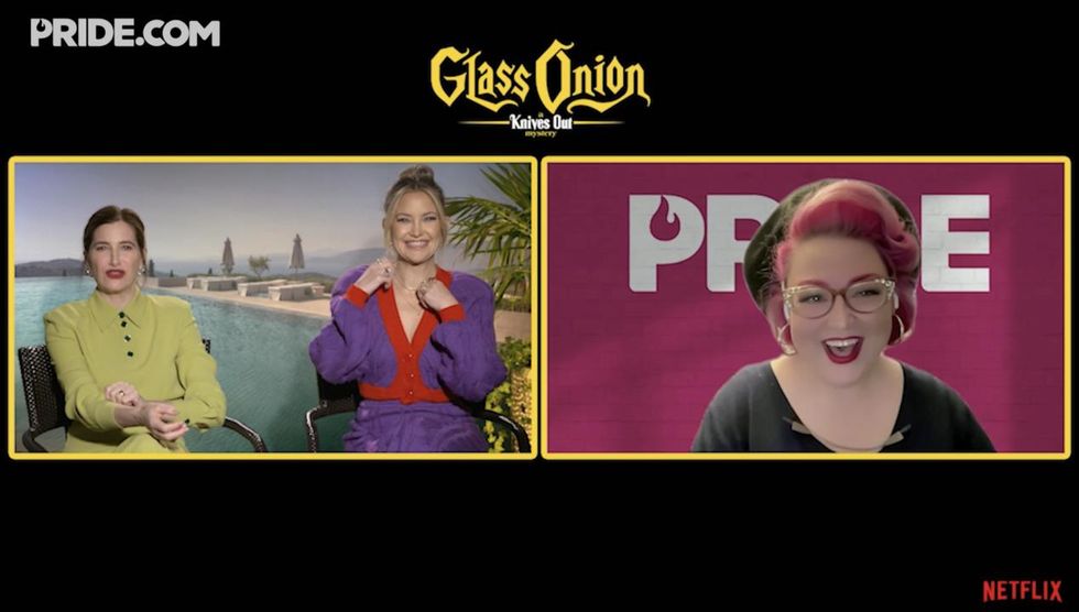 Kate Hudson Interview: Kate Hudson Talks Knives Out 2: Glass Onion