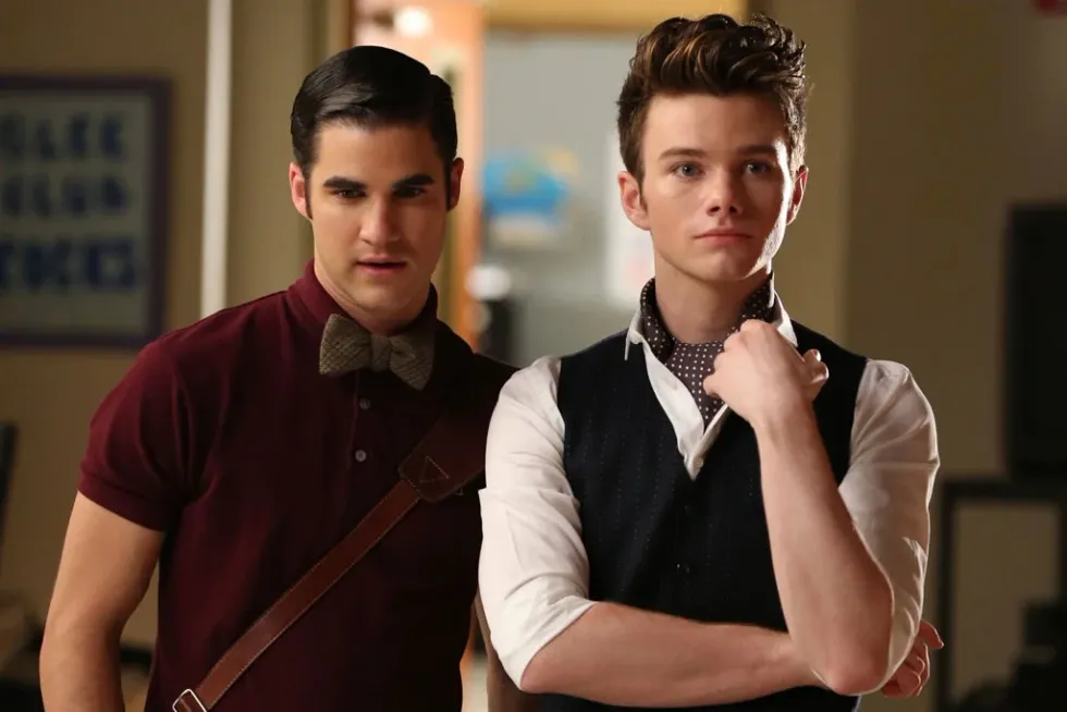 Kurt and Blaine in Glee