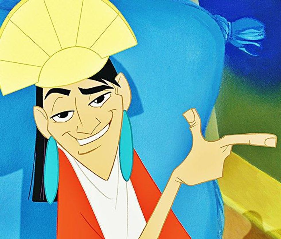 Kusco from 'The Emperor's New Groove'.