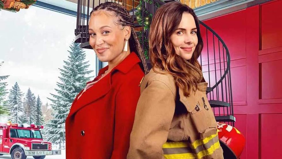 A lesbian firefighter Christmas movie is on the way and sapphics are celebrating
