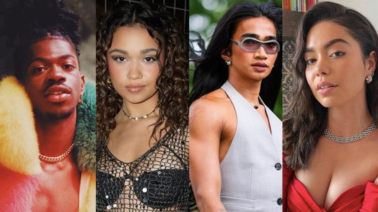 (L to R) Lil Nas X, Madison Bailey, Auliʻi Cravalho, and Auliʻi Cravalho